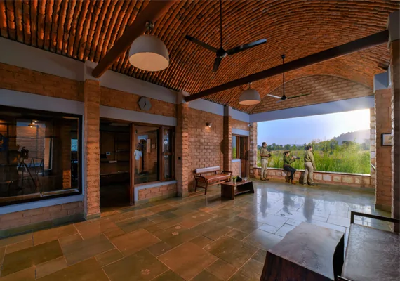 Green Architecture at Waghoba Eco Lodge Tadoba