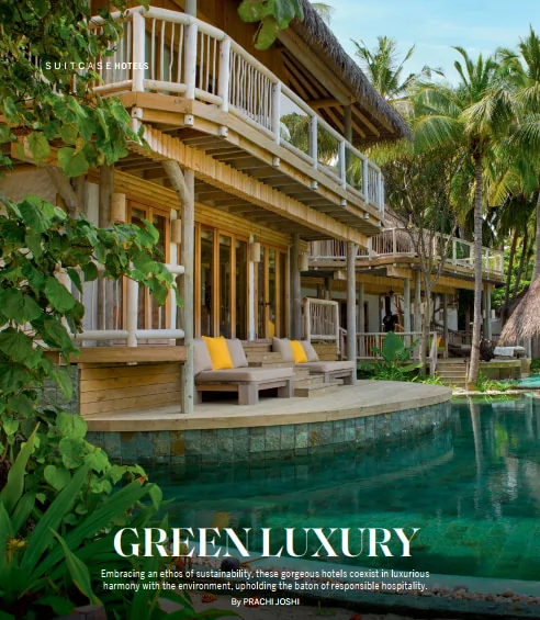 Vistara magazine feature on Waghoba Eco Lodge Tadoba March 2022